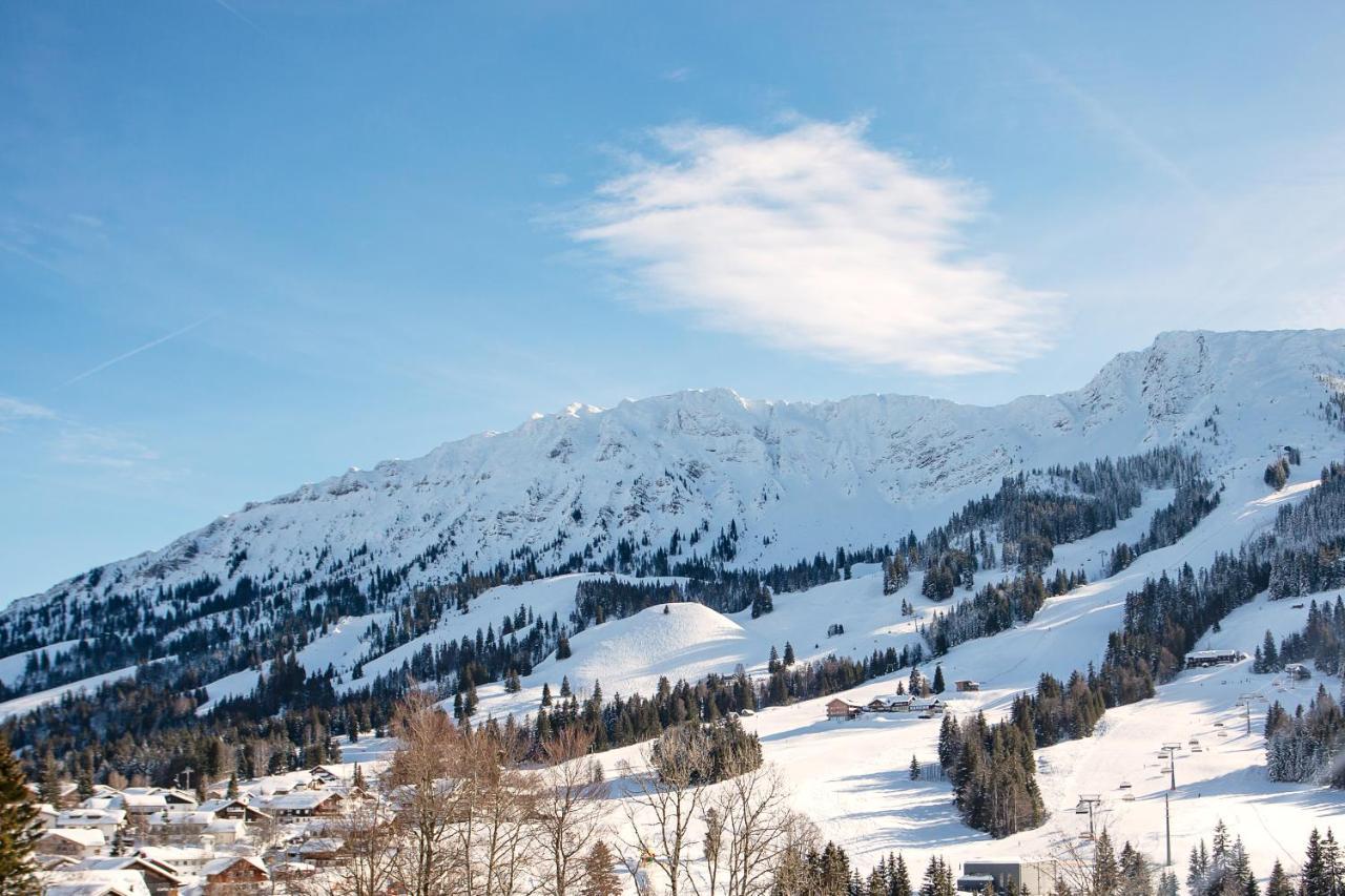 Alpin Lodges - Moderne Appartements Mit Zugang Zu 3000 Qm Spa Panoramahotel Oberjoch Bad Hindelang Exterior foto
